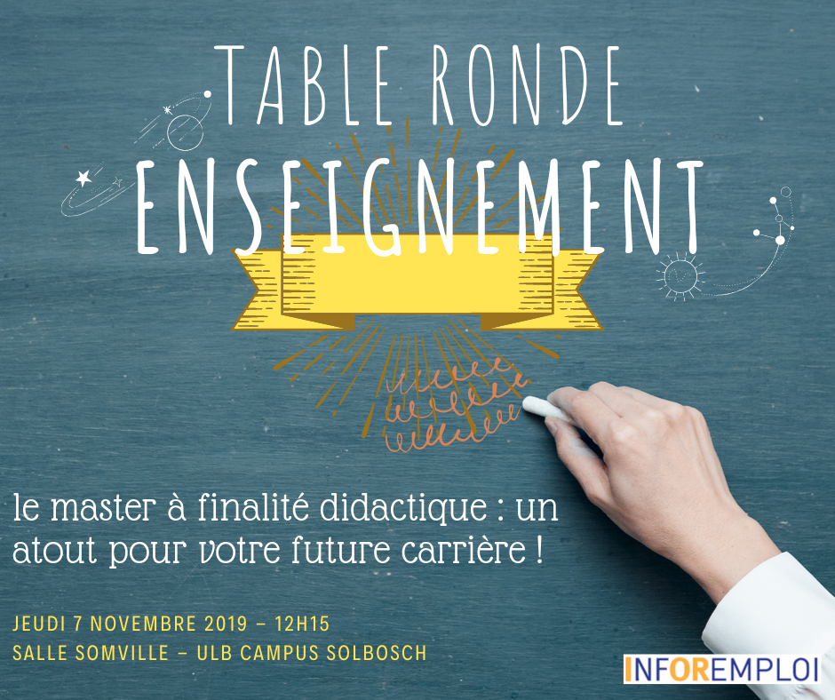 Table ronde enseignement #1