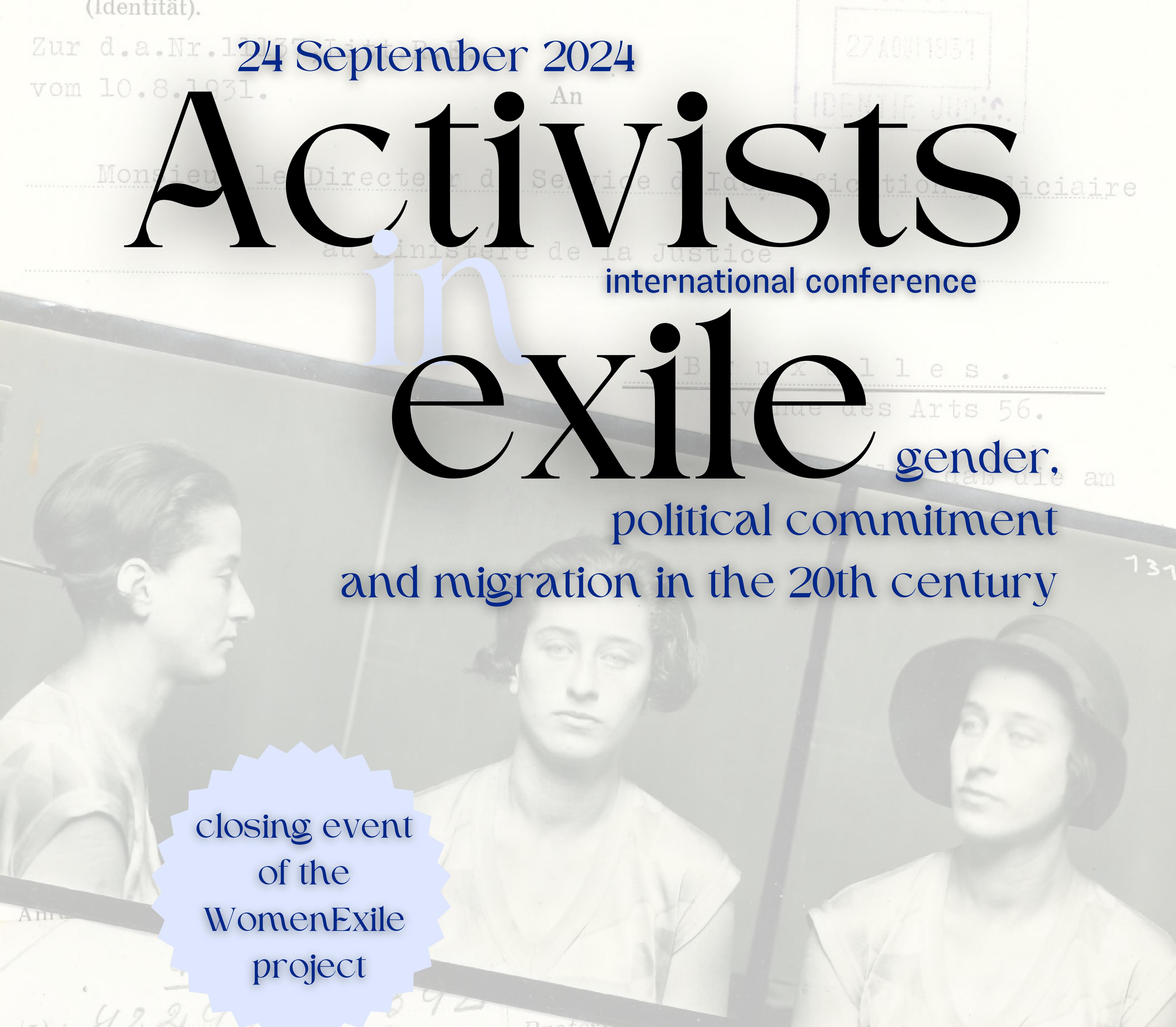 Affiche Activist in Exile