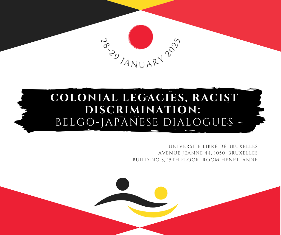 Colonial Legacies, Racist Discrimination Belgo-Japanese dialogues (Publication Facebook)