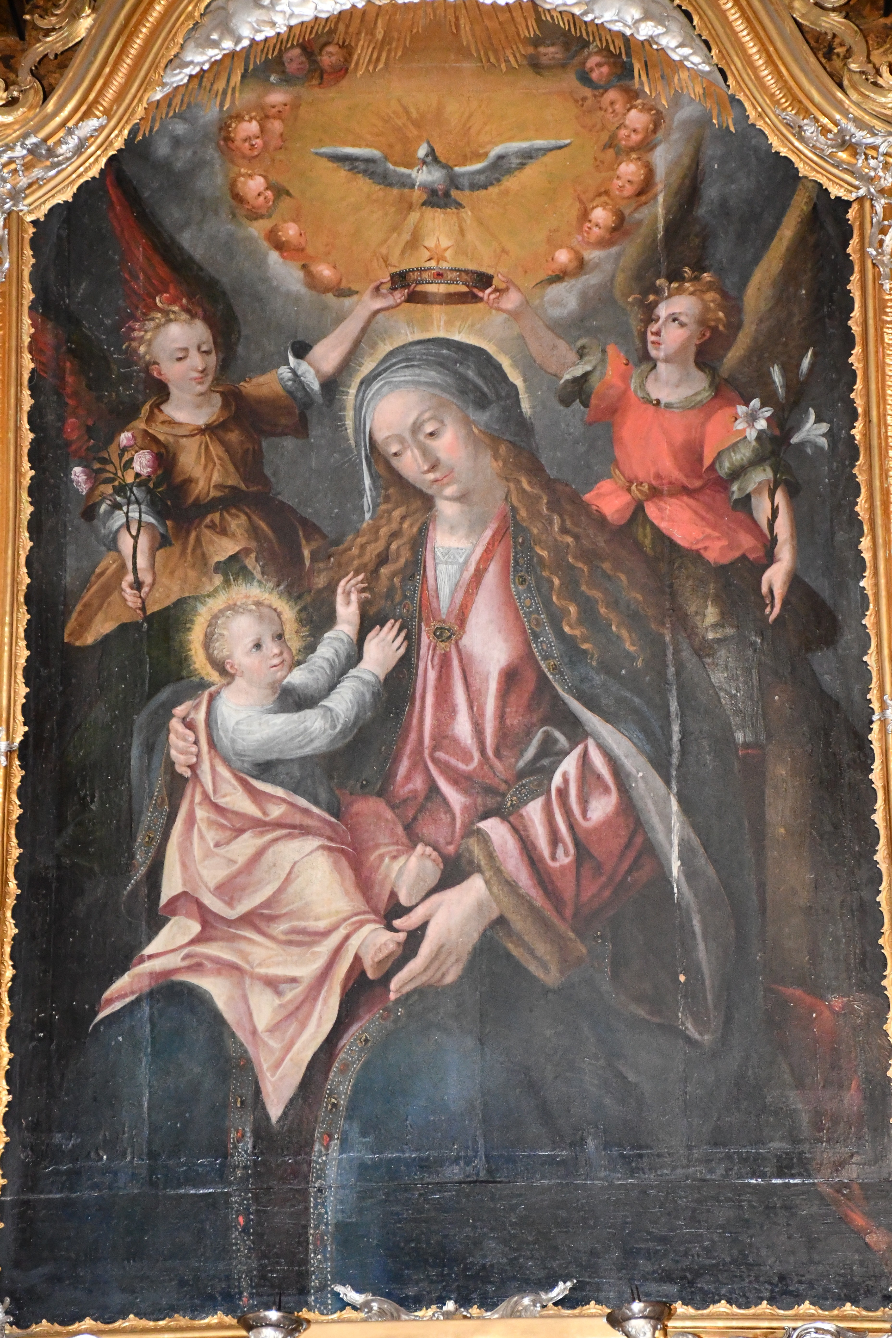 L'image miraculeuse (ca 1600) de Kláštor pod Znievom (Slovaquie).  Photo G. Berger
